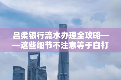 吕梁银行流水办理全攻略——这些细节不注意等于白打
